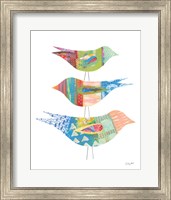 Framed Spring Birds I