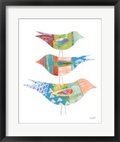 Framed Spring Birds I