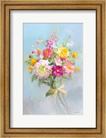 Framed Country Bouquet I v2