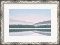 Framed Lakeside Morning