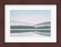 Framed Lakeside Morning