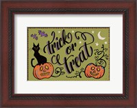 Framed Halloween Expressions I