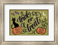 Framed Halloween Expressions I