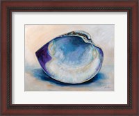 Framed Quahog Shell