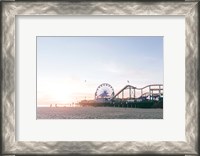 Framed Santa Monica Pier