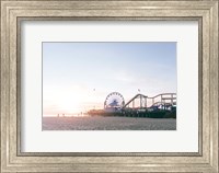 Framed Santa Monica Pier