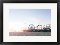 Framed Santa Monica Pier