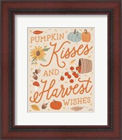 Framed Harvest Wishes III
