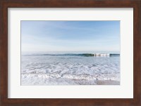 Framed Santa Monica Beach III