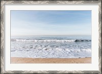 Framed Santa Monica Beach I