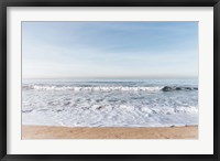 Framed Santa Monica Beach I