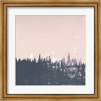 Framed Evening Forest I