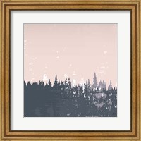 Framed Evening Forest I