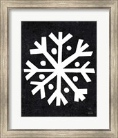 Framed Christmas Whimsy Snowflake