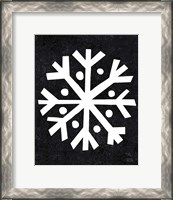 Framed Christmas Whimsy Snowflake