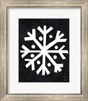 Framed Christmas Whimsy Snowflake