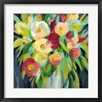 Framed Spring Flowers in a Vase II