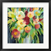 Framed Spring Flowers in a Vase II