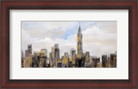 Framed Manhattan Clouds