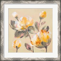 Framed 'Blooming Peony II' border=