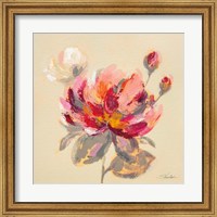 Framed Blooming Peony I