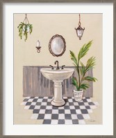 Framed Gray Cottage Bathroom II