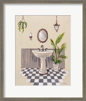 Framed Gray Cottage Bathroom II