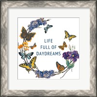 Framed Butterfly Garden I