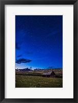 Framed Ursa Major Over Old Farmstead, Saskatchewan, Canada