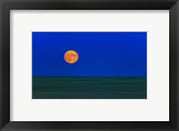 Framed Full Moonrise, Alberta, Canada