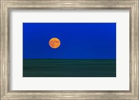 Framed Full Moonrise, Alberta, Canada