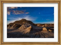 Framed Moonrise, Dinosaur Provincial Park