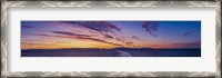 Framed Sunset on the Barents Sea