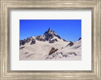 Framed Dente Del Gigante Mountain in the Mont Blanc Massif 2