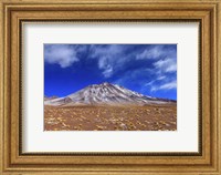 Framed Lascar Stratovolcano in Chile