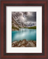Framed Moraine Lake, Banff National Park, Canada