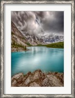 Framed Moraine Lake, Banff National Park, Canada