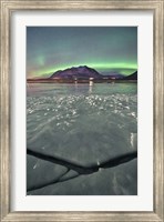Framed Northern Lights, Carcross, Yukon, Canada