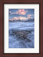 Framed Sunset, Annie Lake, Yukon, Canada