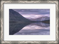 Framed Mountain View, Carcross, Yukon, Canada