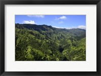 Framed Aerial View Of Koloa, Hawaii