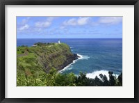 Framed Kilauea Point Lighthouse