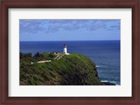 Framed Kilauea Point Lighthouse, Kauai, Hawaii