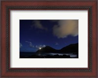 Framed Night Sky in Oahu, Hawaii