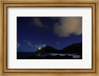 Framed Night Sky in Oahu, Hawaii