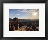 Framed Delicate Arch, Arches National Park, Moab, Utah