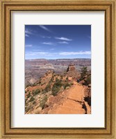 Framed South Kaibab Trail in Grand Canyon, Arizona