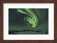 Framed Swirls of Auroral Curtains in the Northeast Sky, Churchill
