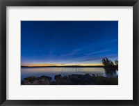 Framed Big Dipper and Arcturus in the Evening Twilight at Tibbitt Lake