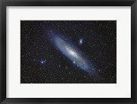 Framed Messier 31, the Andromeda Galaxy